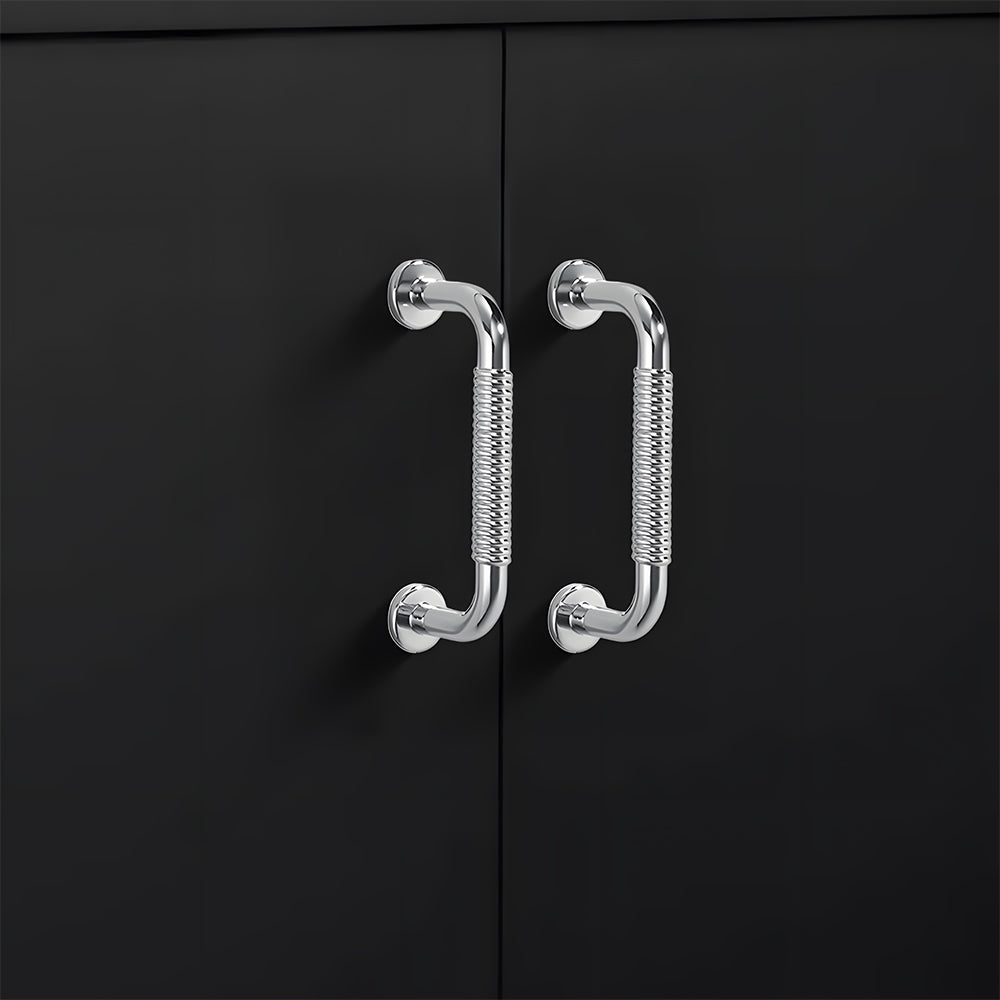Classic Threaded Bar Cupboard Handles