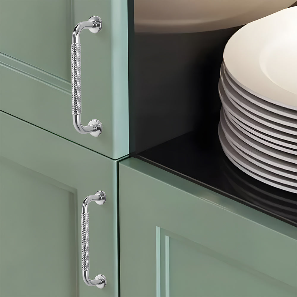 Classic Threaded Bar Cupboard Handles