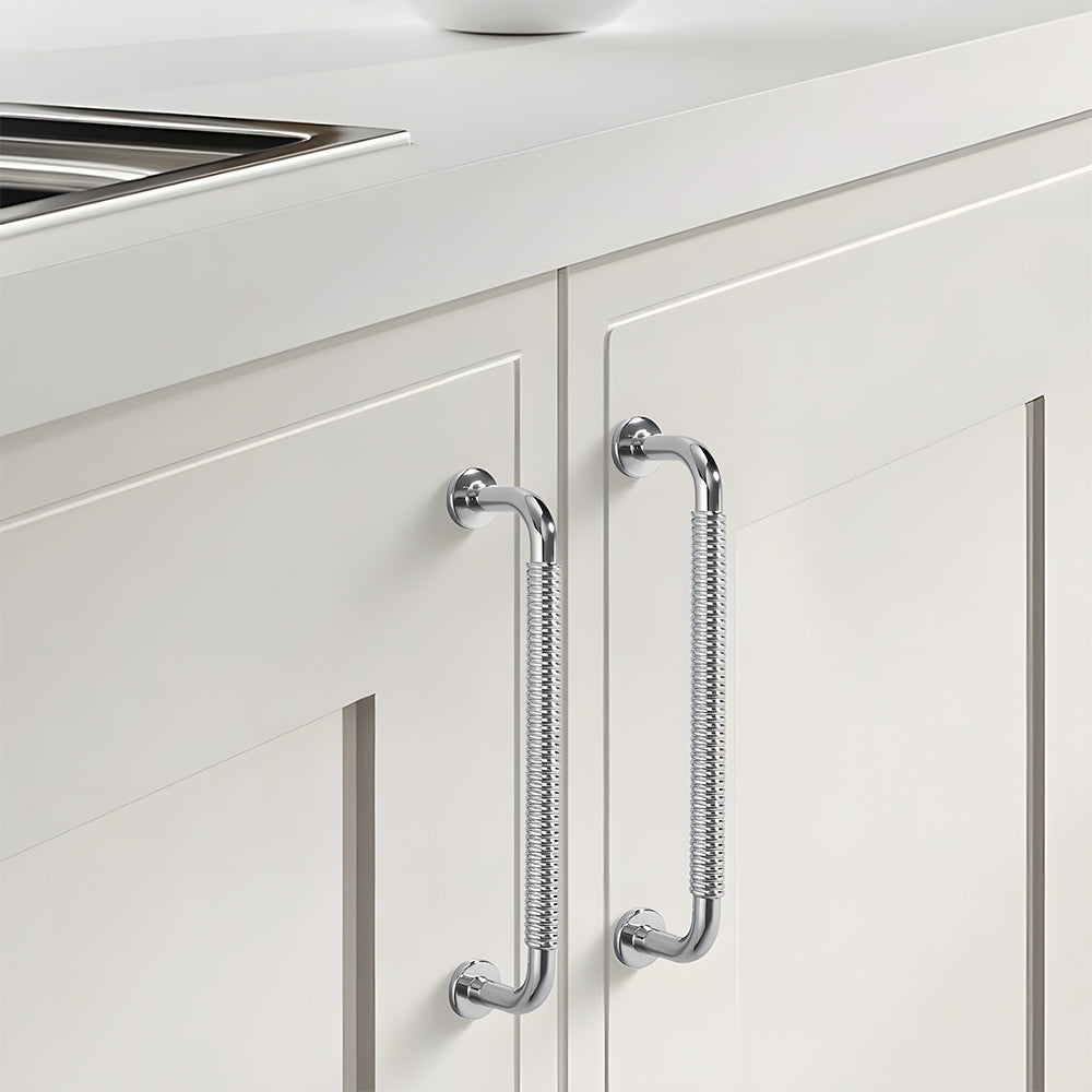 Classic Threaded Bar Cupboard Handles