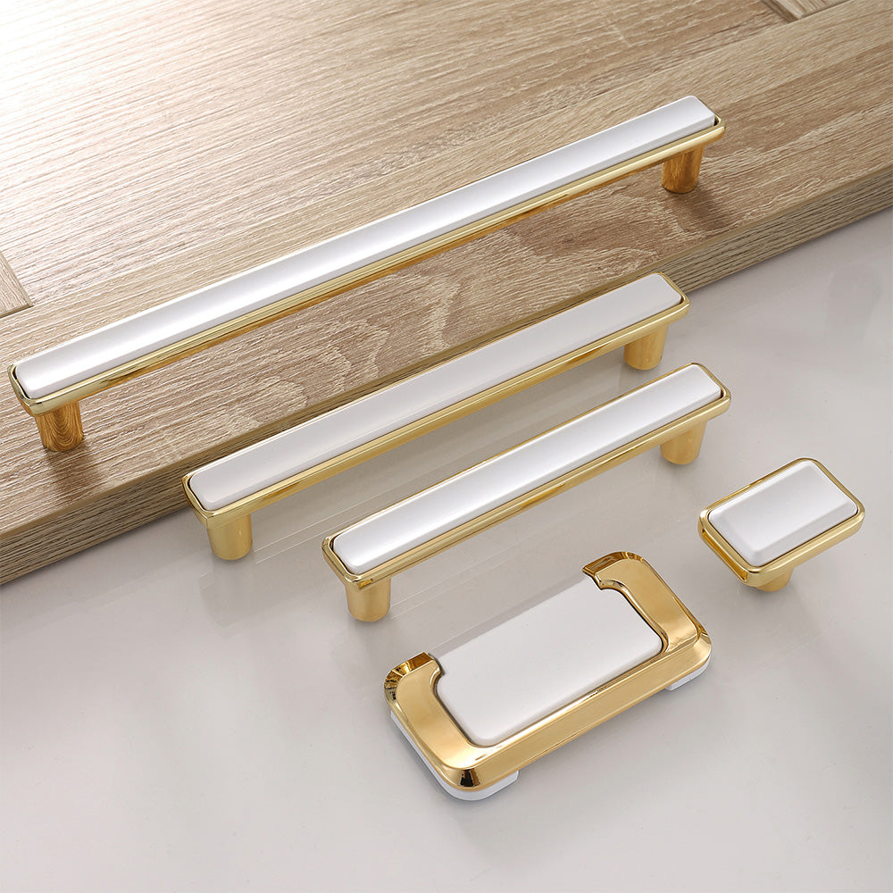 Classic Two-Tone T-Bar Cupboard Handles, Knobs & Ring Pulls