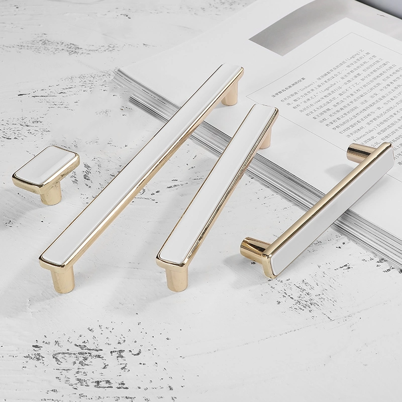 Classic Two-Tone T-Bar Cupboard Handles, Knobs & Ring Pulls