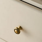 Classical Brass Bar Cupboard Handles with Finial Ends