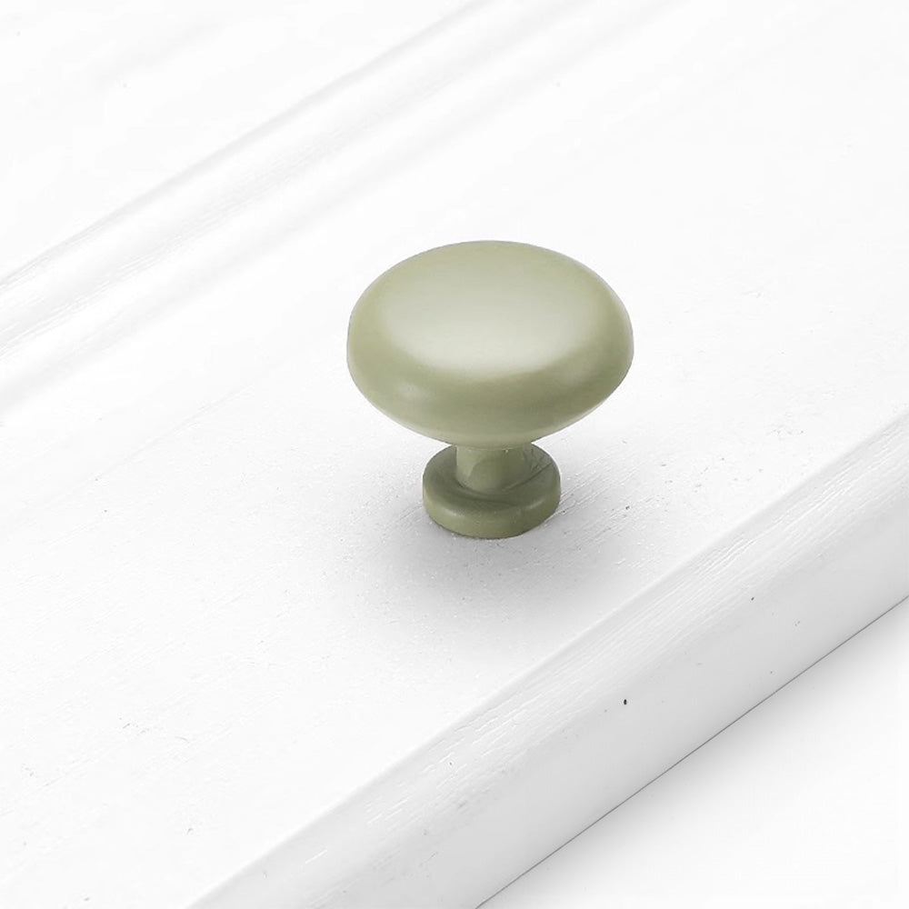 Colourful Aluminium Mushroom Drawer Knobs