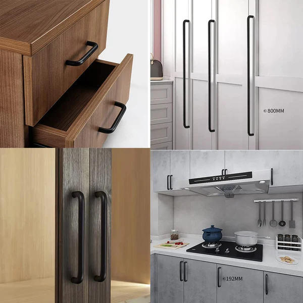 Colourful Double-Curved D Handles & Knobs for Nurseries