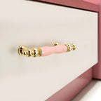 Colourful Modern Wavy Ceramic Cupboard Handles & Knobs