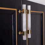 Decorative Crystal and Marble T-Bar Cupboard Handles & Knobs