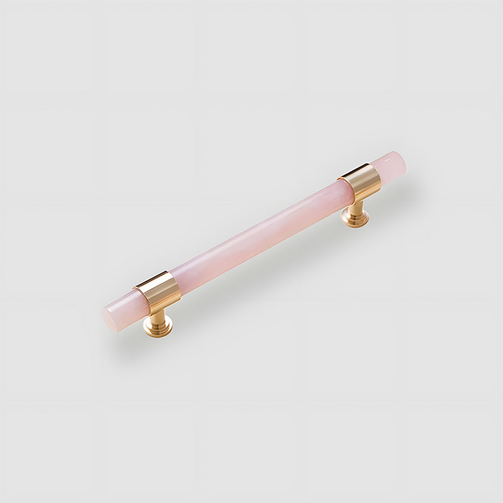 Decorative Crystal and Marble T-Bar Cupboard Handles & Knobs