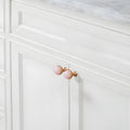 Decorative Crystal and Marble T-Bar Cupboard Handles & Knobs