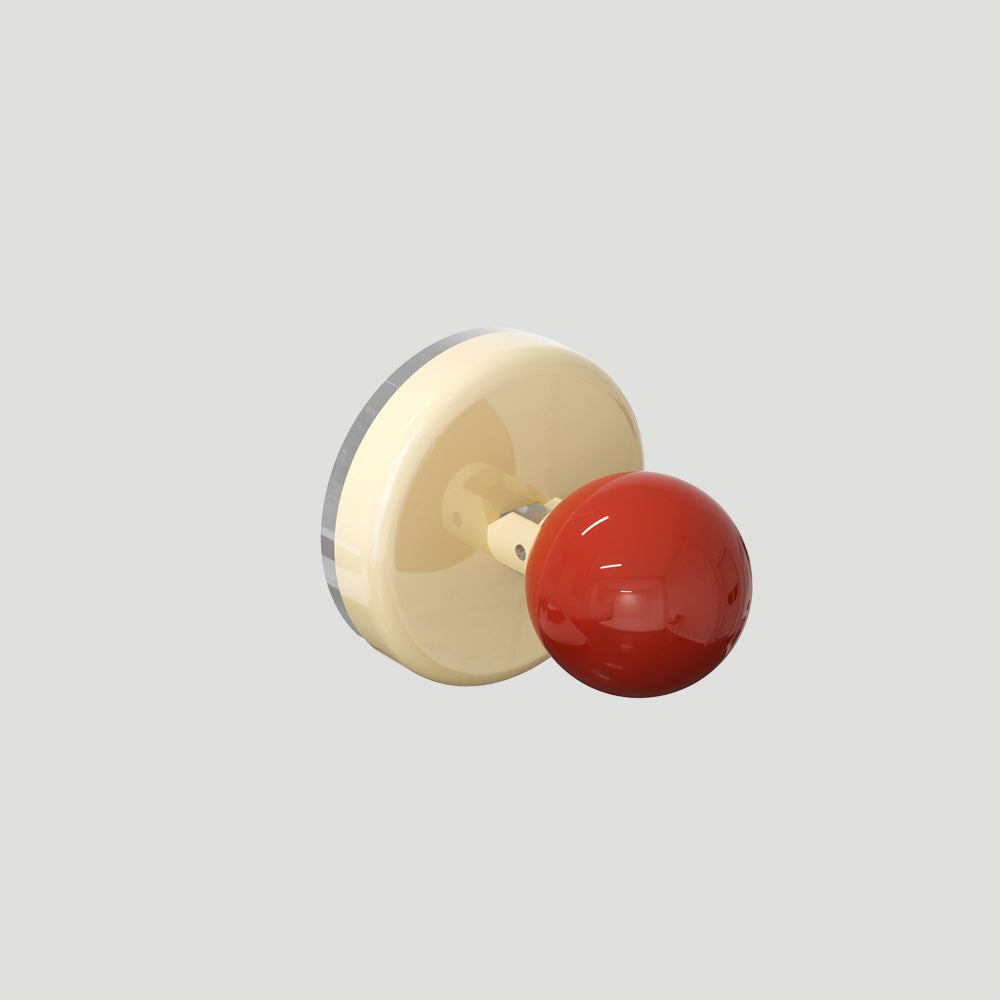 Dopamine Colour Ball Cupboard Knob Hook with Suction Cup