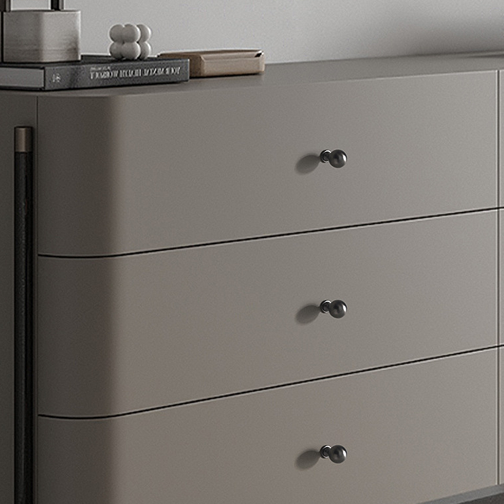 European-Style Ball-End T-Bar Drawer Handles