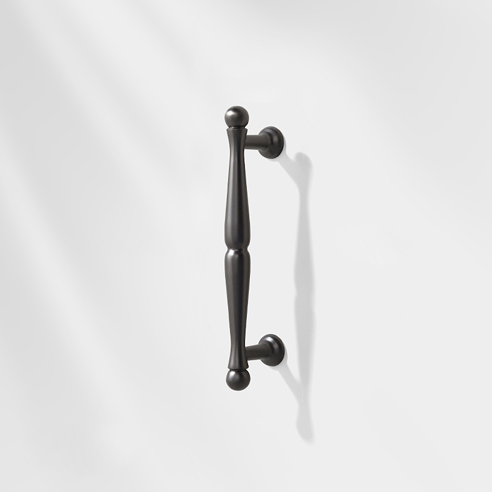 European-Style Ball-End T-Bar Drawer Handles