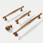 European-Style Ball-End T-Bar Drawer Handles