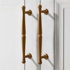 European-Style Ball-End T-Bar Drawer Handles