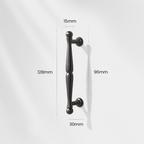 European-Style Ball-End T-Bar Drawer Handles