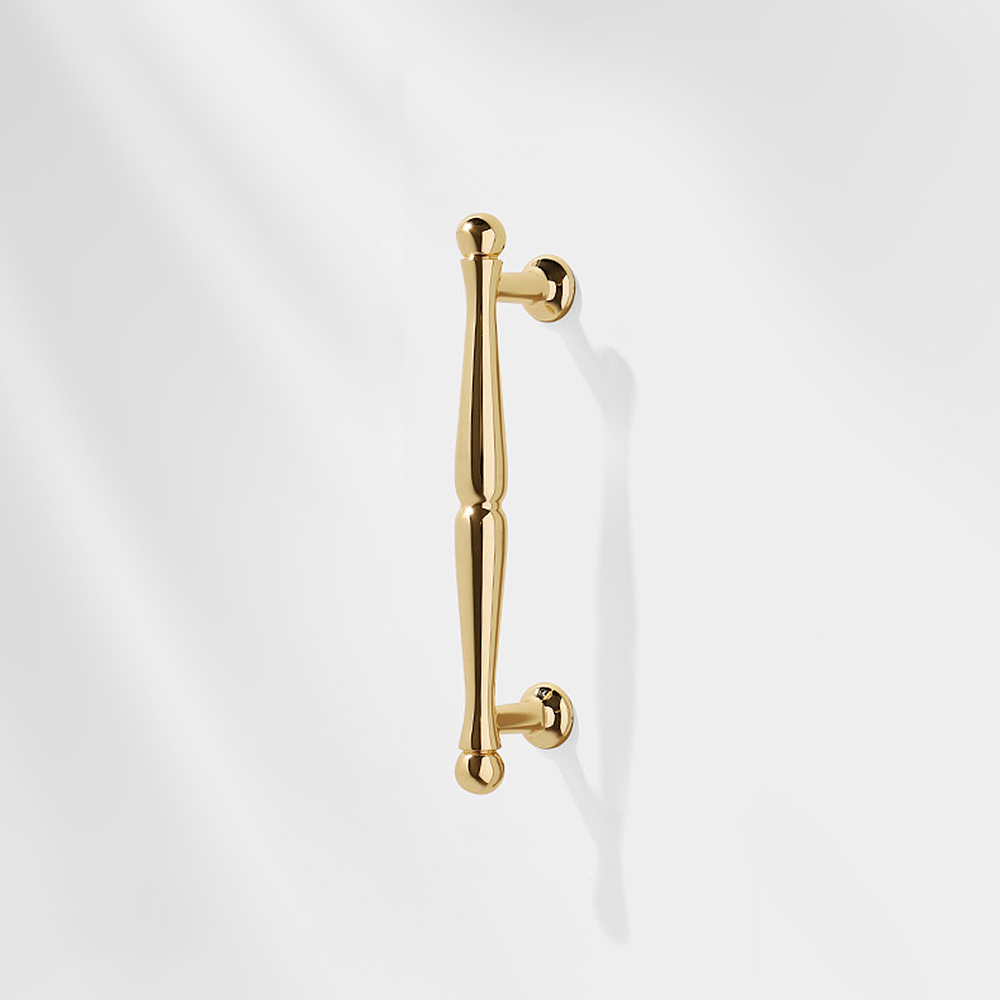 European-Style Ball-End T-Bar Drawer Handles