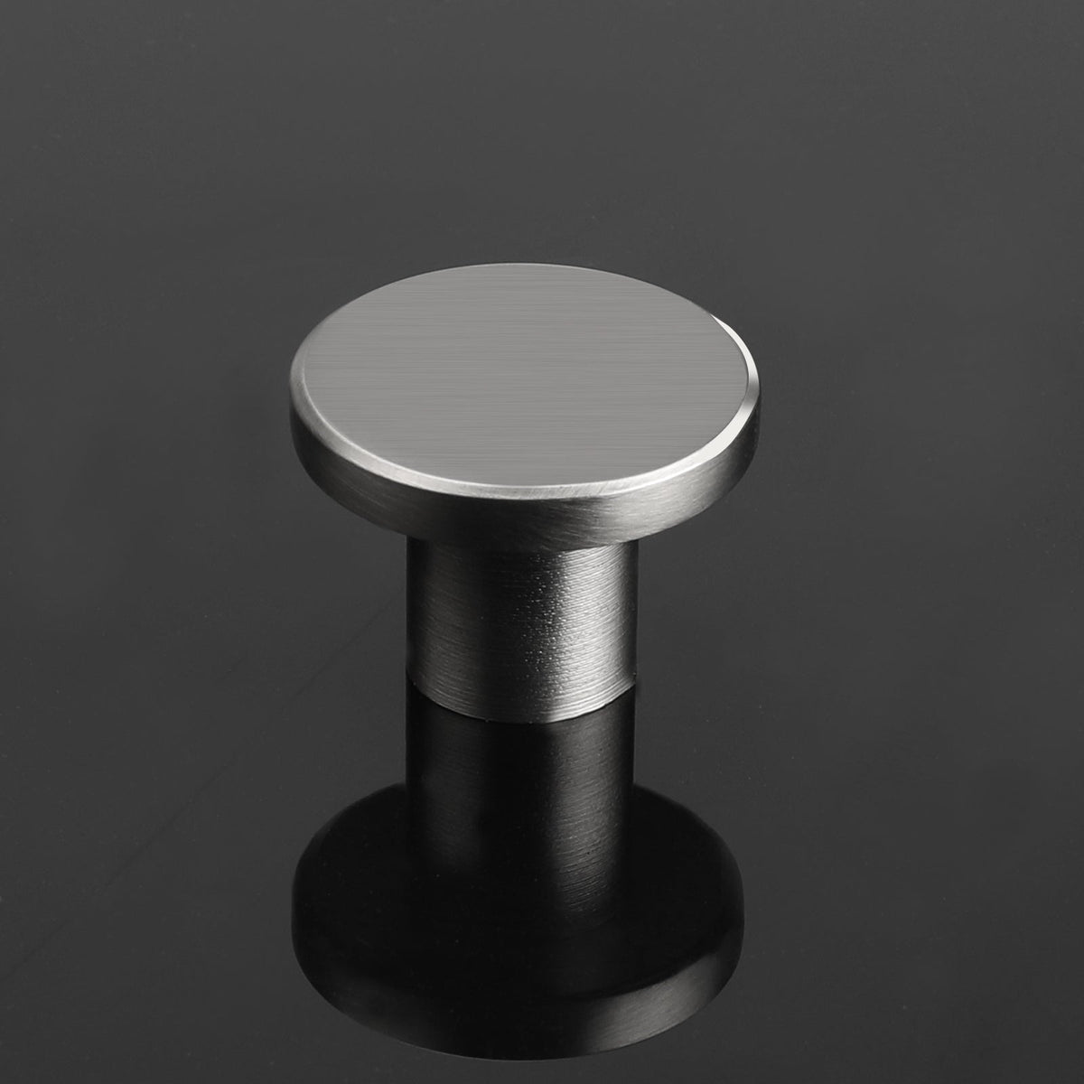 Flat-Top Round Aluminium Alloy Kitchen Cupboard Knobs