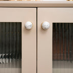 French-Style Crystal Ball T-Bar Wardrobe Handles and Knobs