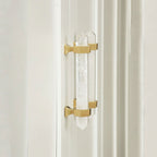 Hexagonal Natural Crystal T-Bar Cupboard Handles & Knobs
