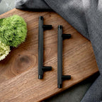 Knurled T-Bar Kitchen Cupboard Handles & Knobs