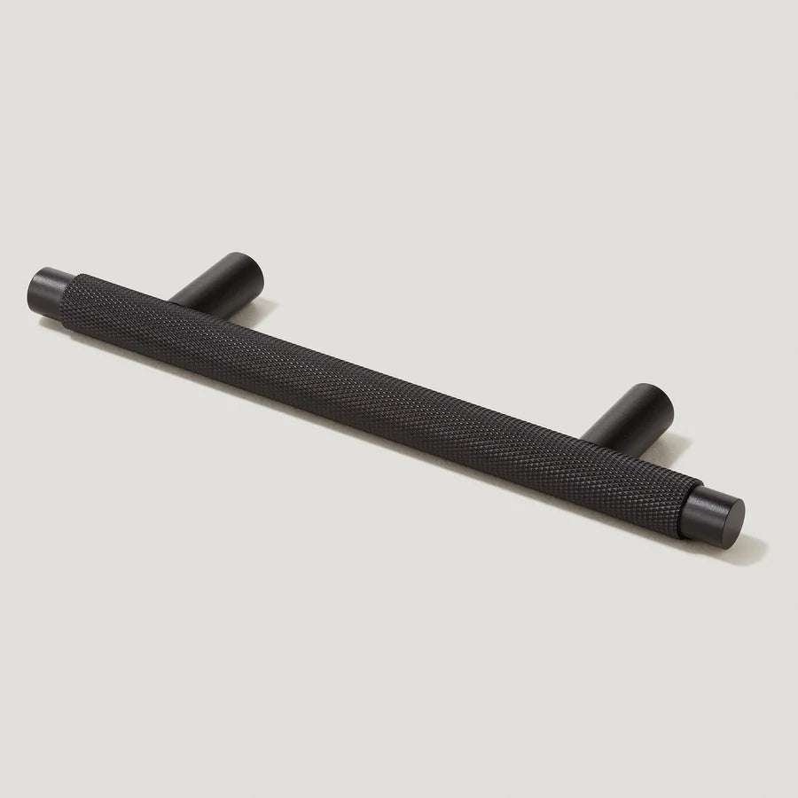 Knurled T-Bar Kitchen Cupboard Handles & Knobs