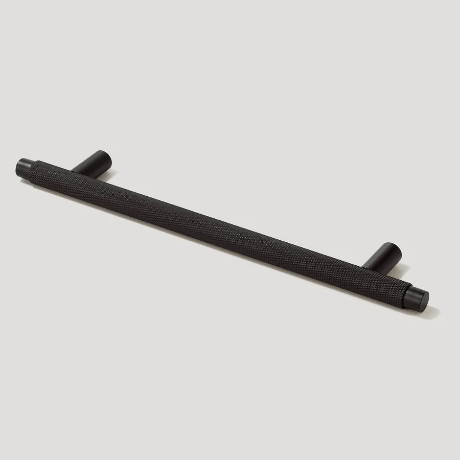 Knurled T-Bar Kitchen Cupboard Handles & Knobs