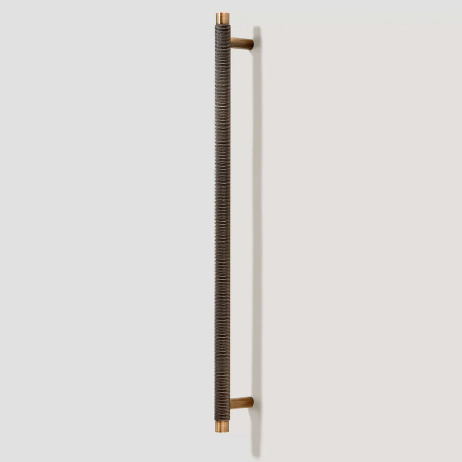 Knurled T-Bar Kitchen Cupboard Handles & Knobs