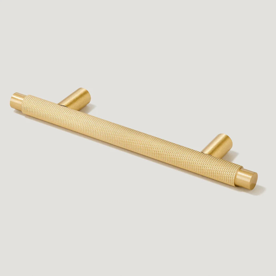 Knurled T-Bar Kitchen Cupboard Handles & Knobs