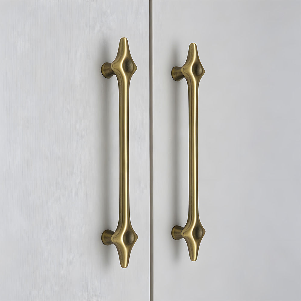 Mid-Century Modern Starburst Cabinet Handles & Knobs