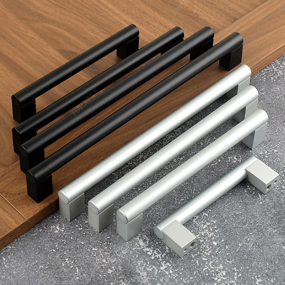 Minimalist Aluminium Bar Cupboard Handles