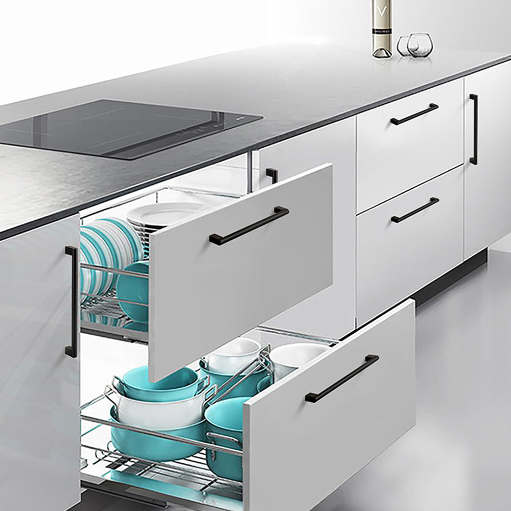 Minimalist Aluminium Bar Cupboard Handles