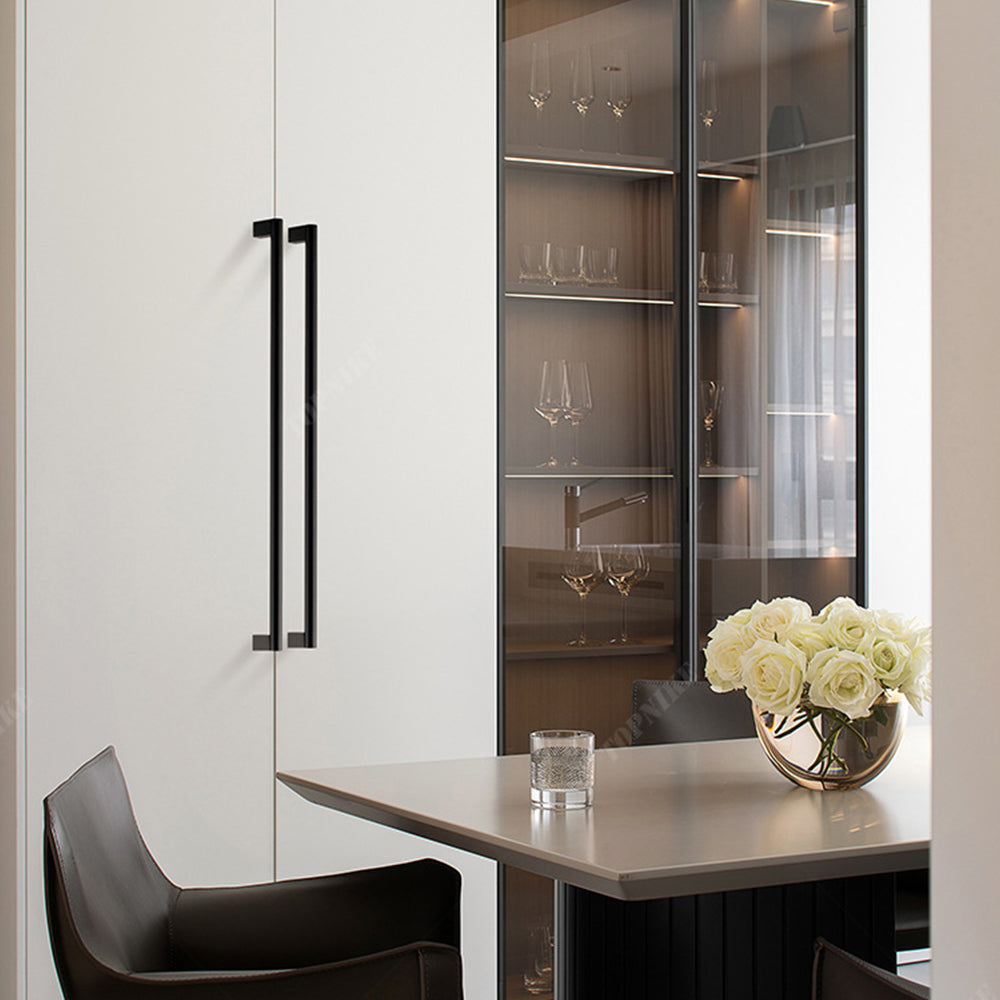 Minimalist Aluminium Bar Cupboard Handles
