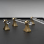 Minimalist Clear Acrylic T-Bar Cupboard Handles & Knobs