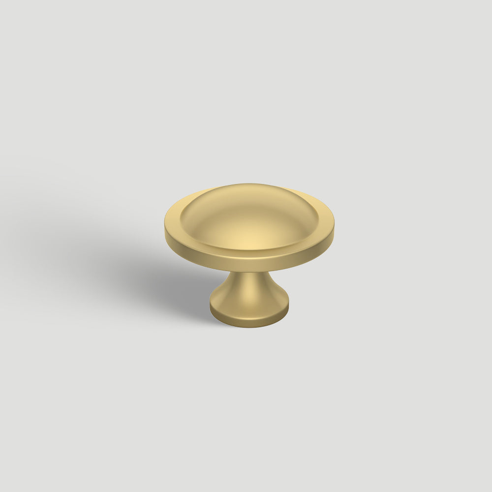 Minimalist Domed Round Drawer Knobs