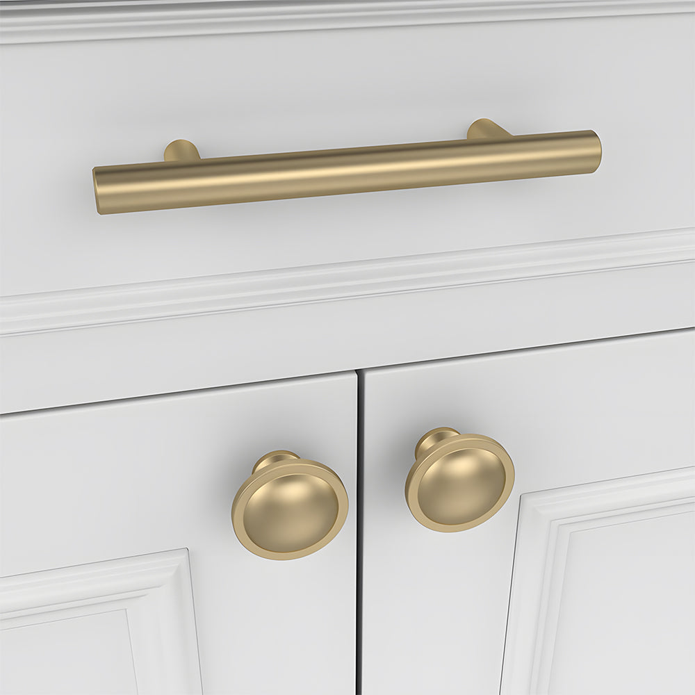 Minimalist Domed Round Drawer Knobs