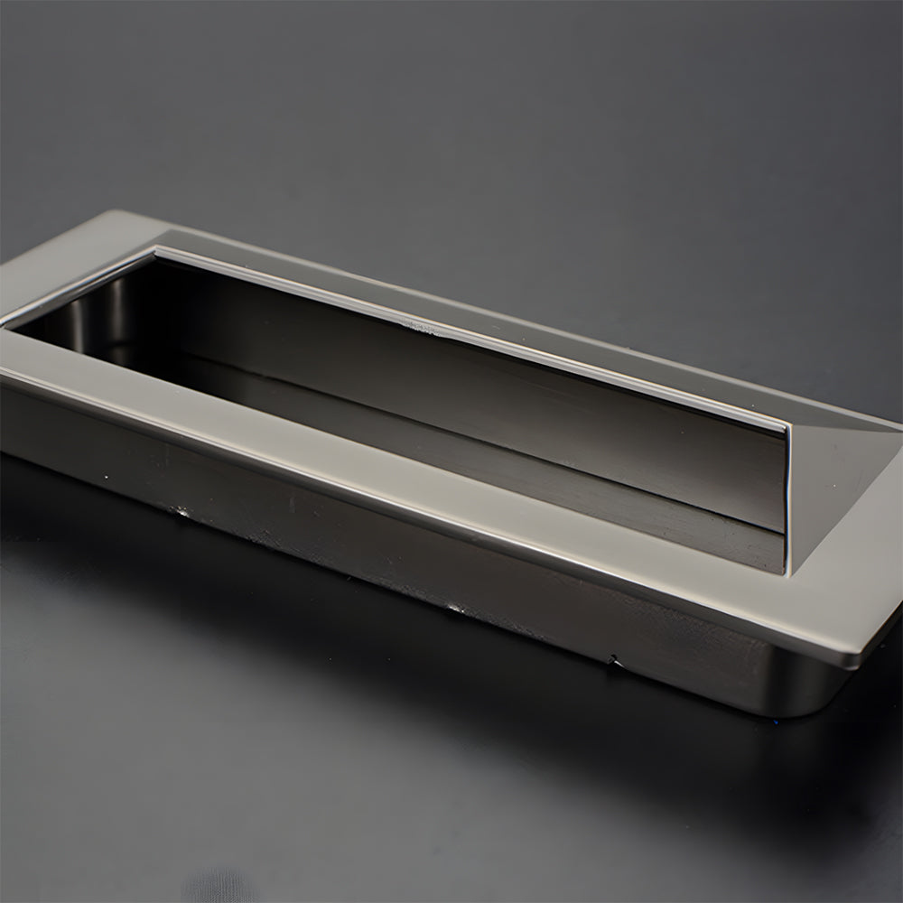Minimalist Rectangular Recessed Cupboard Handles