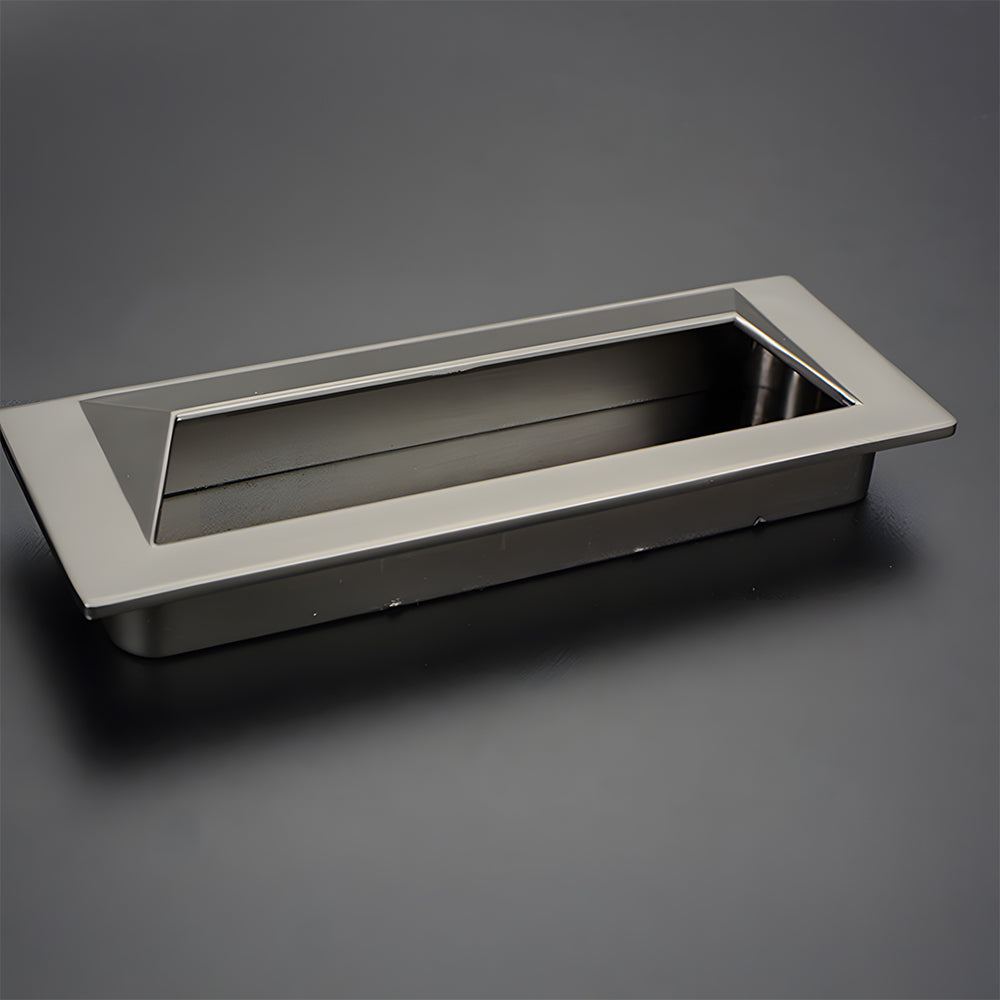 Minimalist Rectangular Recessed Cupboard Handles