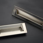 Minimalist Rectangular Recessed Cupboard Handles