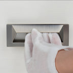 Minimalist Rectangular Recessed Cupboard Handles