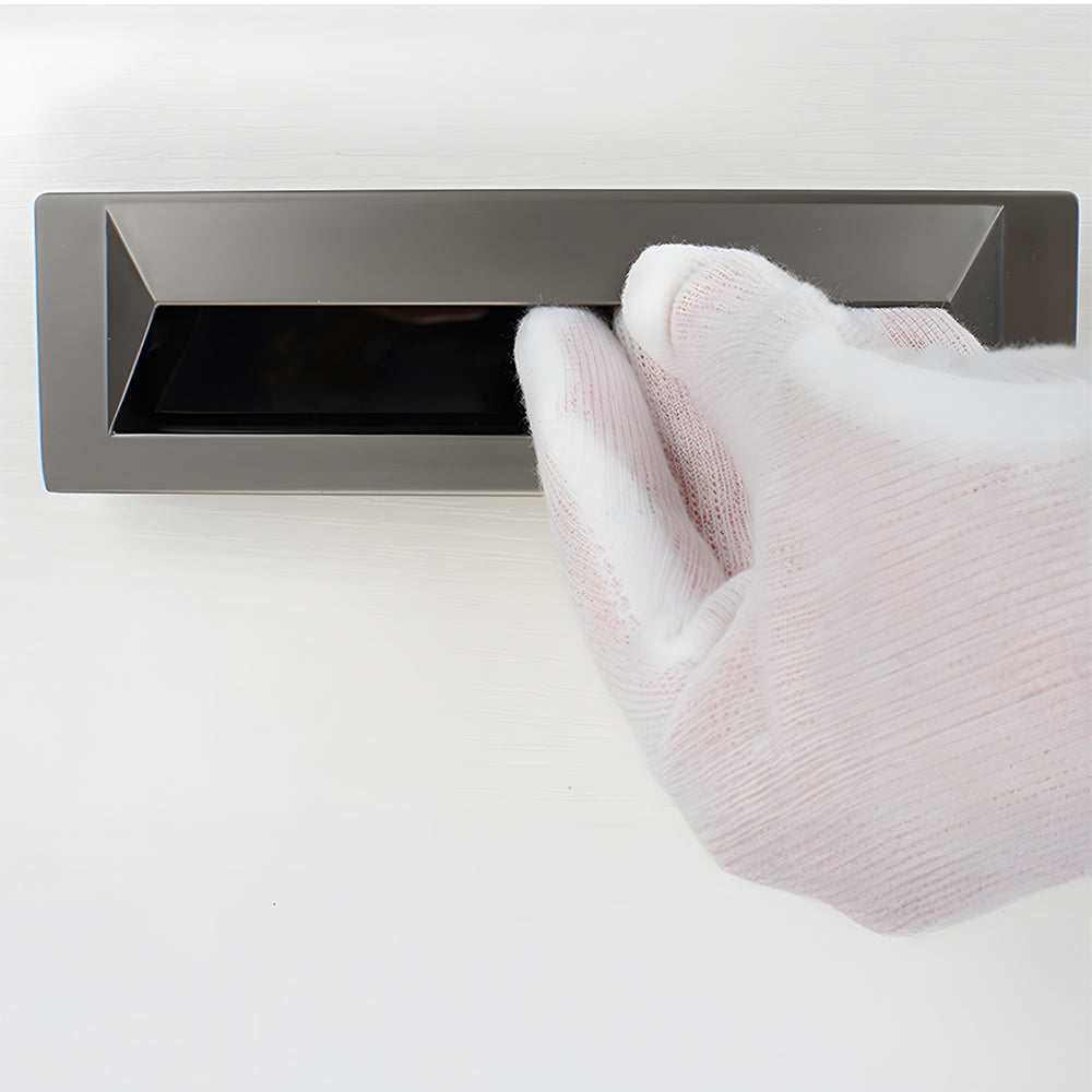 Minimalist Rectangular Recessed Cupboard Handles