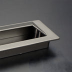 Minimalist Rectangular Recessed Cupboard Handles