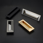 Minimalist Rectangular Recessed Cupboard Handles