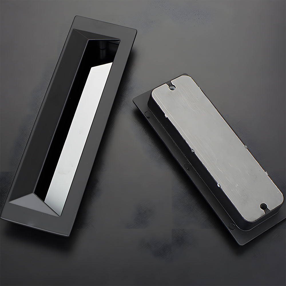 Minimalist Rectangular Recessed Cupboard Handles
