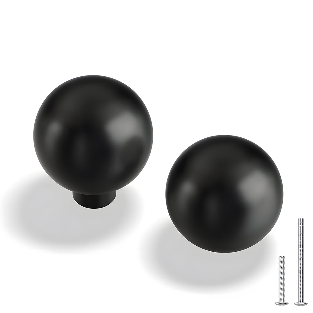 Minimalist Round Ball Aluminium Drawer Knobs