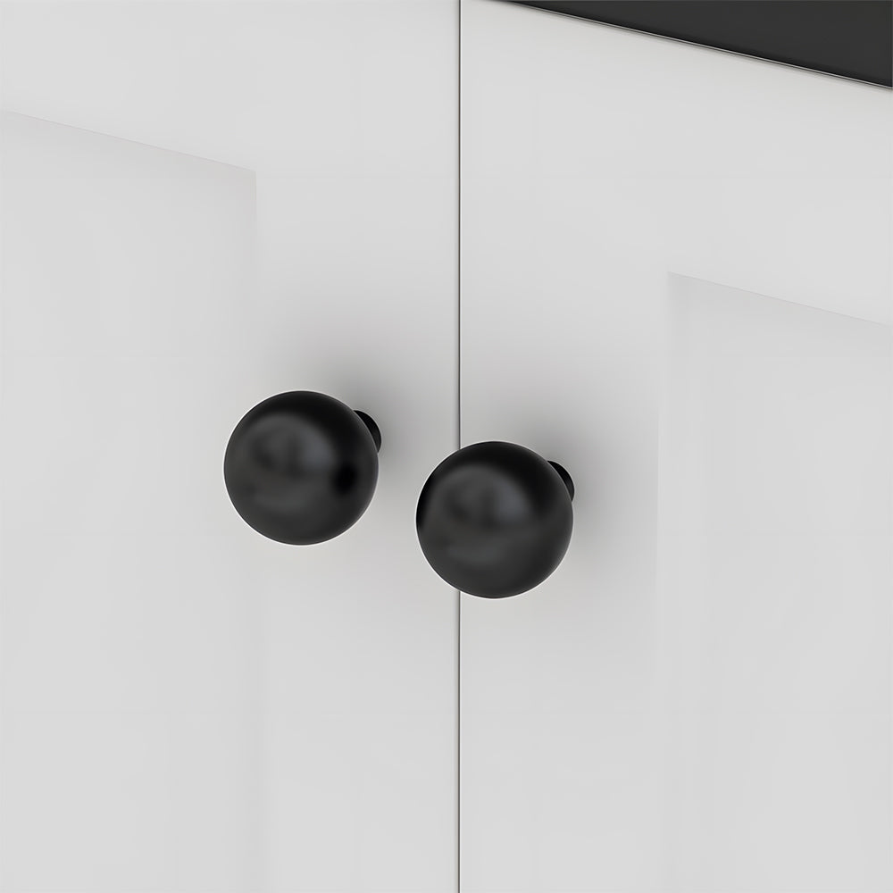 Minimalist Round Ball Aluminium Drawer Knobs