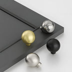 Minimalist Round Ball Aluminium Drawer Knobs