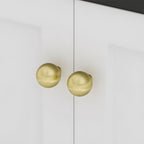 Minimalist Round Ball Aluminium Drawer Knobs