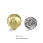 Minimalist Round Ball Aluminium Drawer Knobs