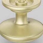 Minimalist Round Drawer Knobs with Stepped Base