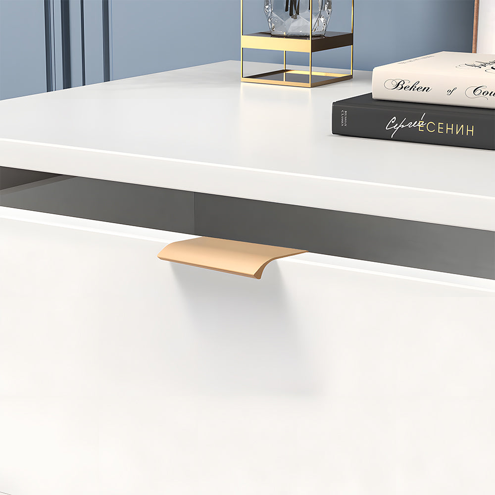 Modern Aluminium Curved Lip Edge Pull Handles