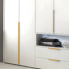 Modern Aluminium Curved Lip Edge Pull Handles